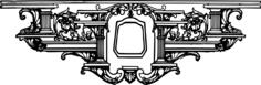 Vector illustration of horizontal divider bar