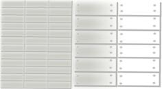 Vector drawing of steel plate tiles