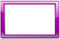 Gloss transparent purple frame vector drawing