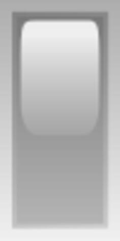 Rectangular gray box vector drawing