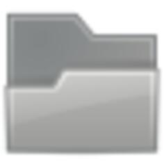 Vector illustration of grayscale folder icon