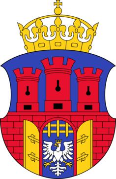 Vector image of coat of arms of Cracow City