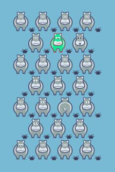 Cows pattern poster vector clip art