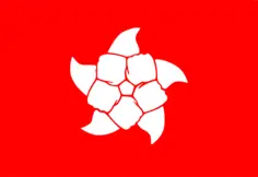 Hong Kong people flag modified vector graphics