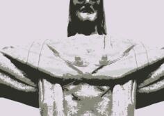 Christ the redeemer vector clip art