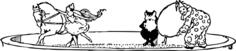 Circus parade vector graphics