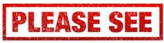 Please See stamp imprint vector image