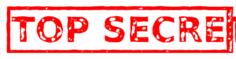 Top Secret Stamp vector graphics