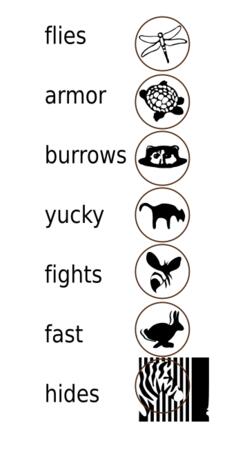 Phylo defense icons draft vector image