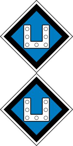 Turn current on the electric train sign vector drawing