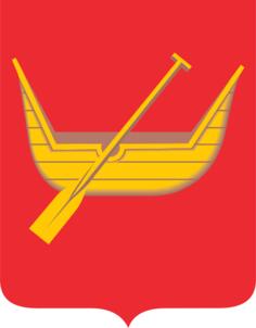 Vector illustration of coat of arms of Lodz City
