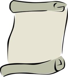 Vector image of parchment background