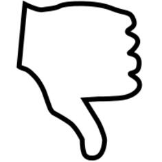 Thumb down