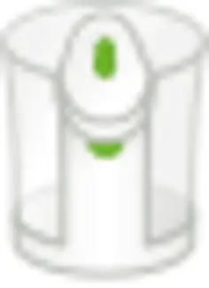 Vector clip art of transparent kettle