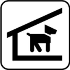 US National Park Maps pictogram for a pet shelter vector image