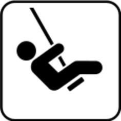 US National Park Maps pictogram for a playground vector image
