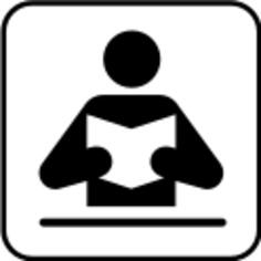US National Park Maps pictogram for a library traffic vector image