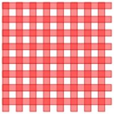 Vector clip art of red and white chess pattern