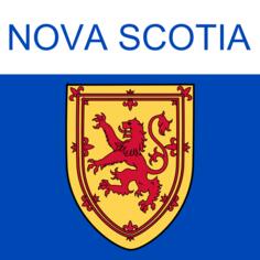 Nova Scotia symbol vector clip art