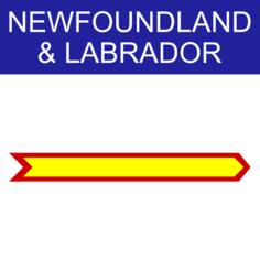 Newfoundland & Labrador symbol vector illustration