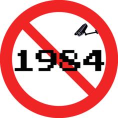 No 1984 style spying vector illustration