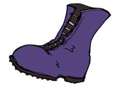 Jackboot vector image