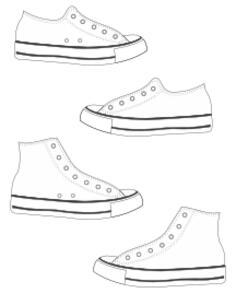 Keds shoes and boots vector image