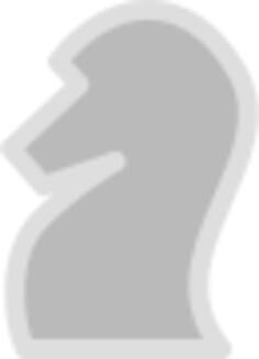 Vector clip art of light chess figure knight