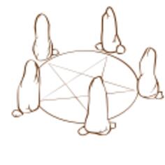 Vector illustration of role play game map icon for magic stones