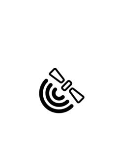 GPS icon vector drawing