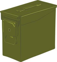 Ammo can vector graphics