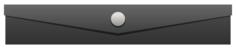 Vector image of black box folder front view