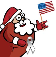 Satan Claus vector clip art