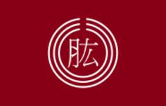 Official flag of Hijikawa vector illustration