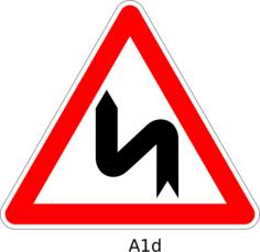 Double curve sign