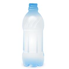 Pet bottle vector graphics