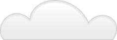 Pastel colored cloud sign vector image