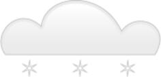 Pastel colored snow sign vector clip art