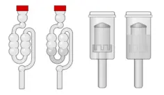 Homebrewing airlocks vector image