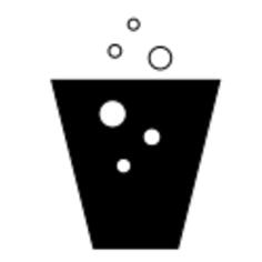 Soft drink icon vector pictogram