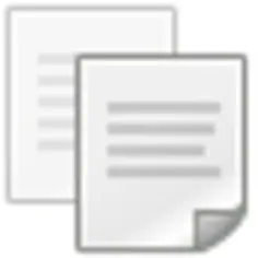 Vector illustration of copy and edit computer icon