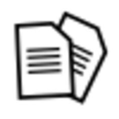 Simple letter icon vector image