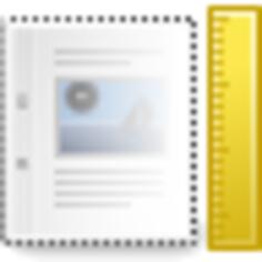 Tango X office document template vector image