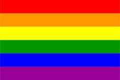 Gay pride flag in vector format