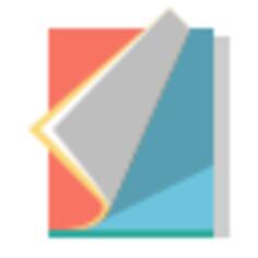 Vector image of pastel colored notebook