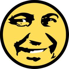 Pyetrosyan smile smiley vector image