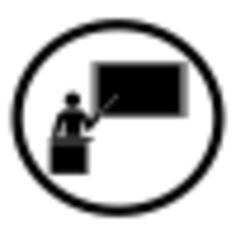 Vector illustration of simple presentation icon