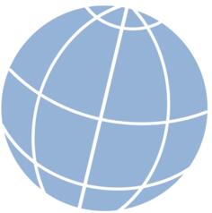 Simple globe icon vector clip art
