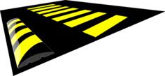 Speed bump vector graphics