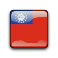 Myanmar flag vector